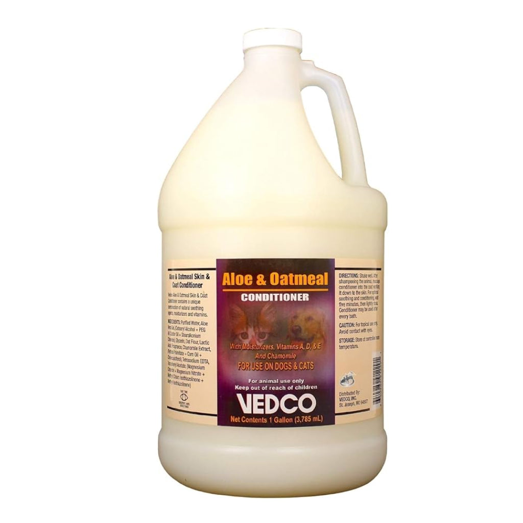 Vedco Aloe & Oatmeal Skin & Coat Conditioner for Dogs & Cats