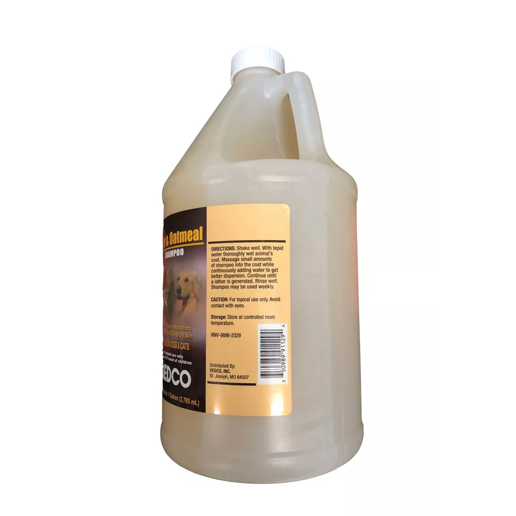 Vedco Aloe & Oatmeal Shampoo For Dogs & Cats - Skin Moisturizer