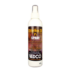 Vedco ChlorHex 2X 4% Spray For Dogs, Cats & Horses (8 oz)