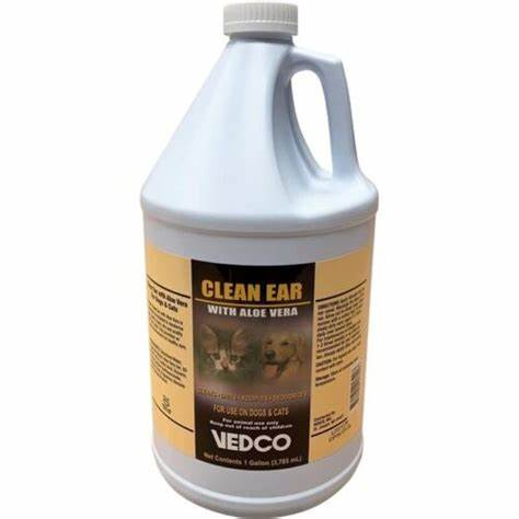 Vedco Clean Ear with Aloe Vera For Dogs & Cats - Gallon - Ear & Eye Medicine 2