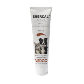 Vedco Enercal High Calorie Gel Supplements for Dogs & Cats Malt Flavor 4.25 oz - Dog Supplements & Vitamins 1