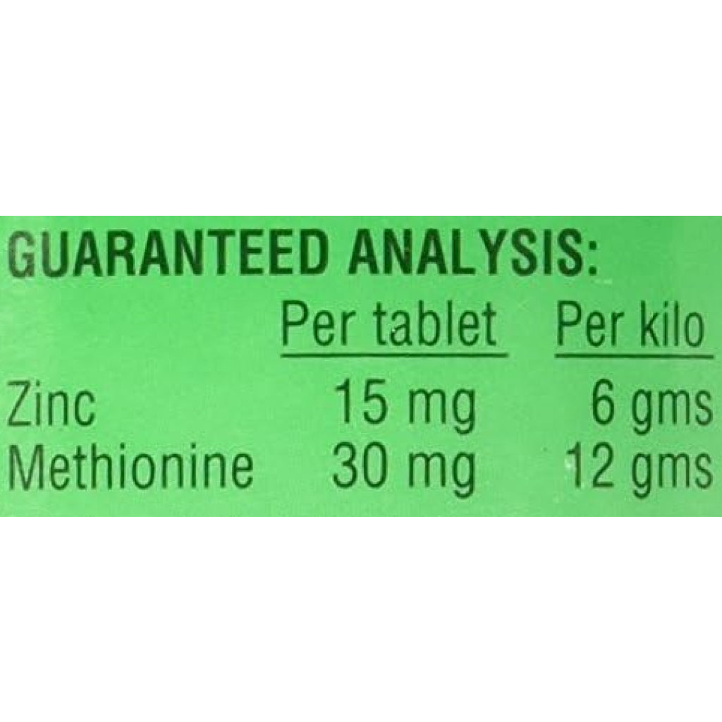 NutriVed Zinpro Chewable Zinc Methionine Tablets for Dogs