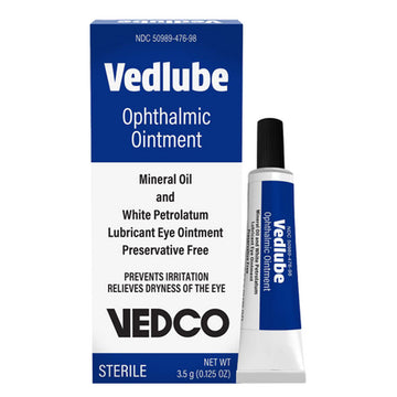 Vedco Vedlube Ophthalmic Ointment 3.5g