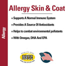 Vet Classics Allergy Skin & Coat Soft Chews for Dogs & Cats (90 chews) - Dog Supplements & Vitamins 4