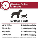 Vet Classics Allergy Skin & Coat Soft Chews for Dogs & Cats (90 chews) - Dog Supplements & Vitamins 6