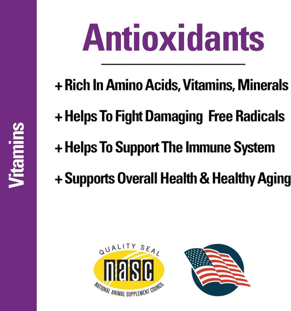 Vet Classics Antioxidants With Coenzyme Q-10 for Dogs (120 chewable tablets) - Dog Supplements & Vitamins 4