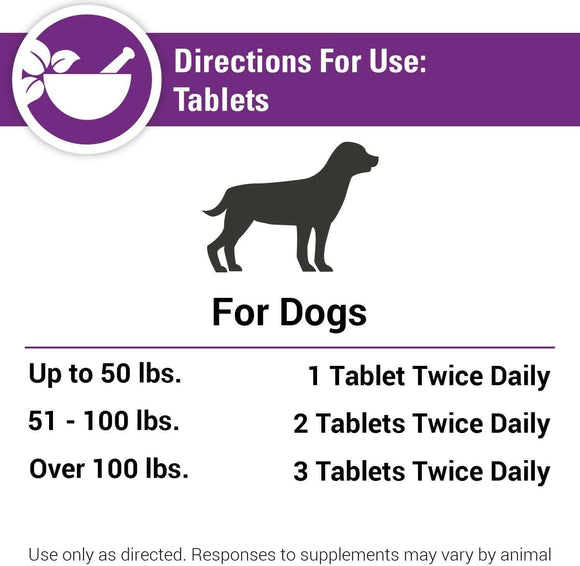 Vet Classics Antioxidants With Coenzyme Q-10 for Dogs (120 chewable tablets) - Dog Supplements & Vitamins 6