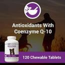 Vet Classics Antioxidants With Coenzyme Q-10 for Dogs (120 chewable tablets) - Dog Supplements & Vitamins 2