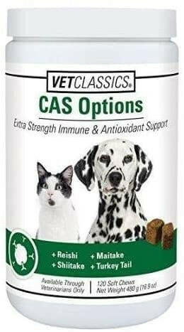 Vet Classics CAS Options for Dogs and Cats (120 Soft Chews) - 1