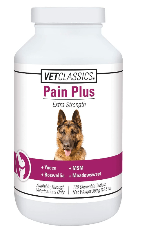 Vet Classics Pain Plus Extra Strength for Dogs (120 Chew Tabs) - 1
