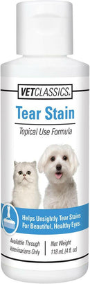 Vet Classics Tear Stain Topical Liquid for Dogs & Cats (4 oz) - 1