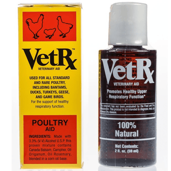 Vet RX Veterinary Remedy Poultry (2oz) - Farm Animal Health & Wellness 1