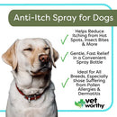 Vet Worthy Anti-Itch Spray for Dogs 8 oz - Dog Immune & Allergy Supplements 2