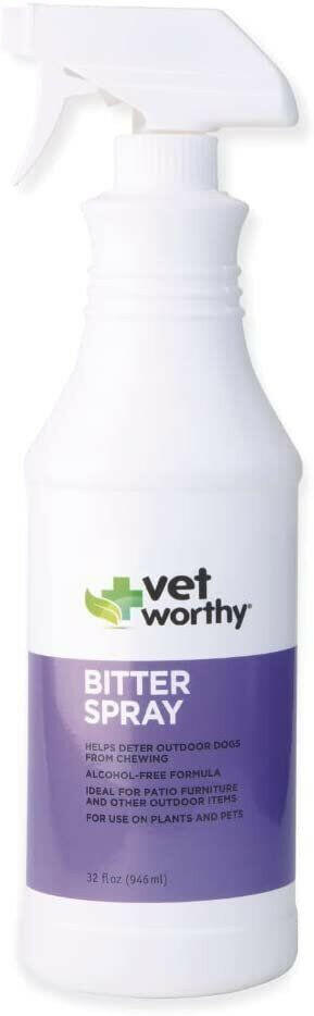 Vet Worthy Bitter Spray - 32 oz - Cat Health Care & Wellness 8