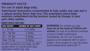 Vet Worthy Calming+ Hemp Soft Chews (30ct) - Dog Calming & Anxiety Supplements 2