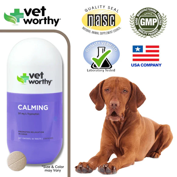 Vet Worthy Calming Soft Chews for Dogs (45 ct) - Dog & Cat Calming & Anxiety Supplements 6