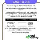 Vet Worthy Calming Soft Chews for Dogs (45 ct) - Dog & Cat Calming & Anxiety Supplements 3