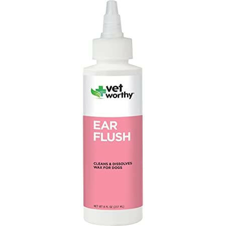 Vet Worthy Canine Ear Flush 8 oz - Dog Ear Care 1