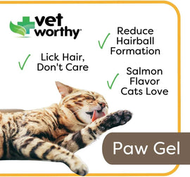 Vet Worthy Hairball Paw Gel for Cats 5-oz - Cat Laxatives & Hairball Treatments 2