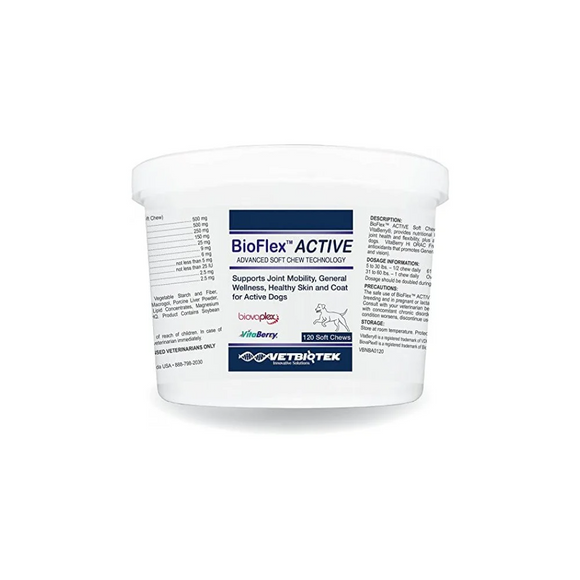 VetBiotek BioFlex Active Joint & General Wellness Support for Dogs - 240 Soft Chews - Dog Hip & Joint Supplements 3