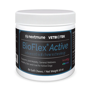 VetBiotek BioFlex Active Joint & General Wellness Support for Dogs - 60 Soft Chews - Dog Hip & Joint Supplements 1