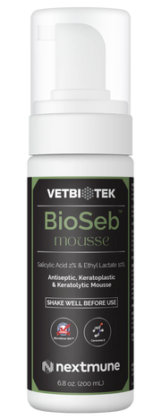 VetBiotek BioSeb Antiseptic Mousse For Dogs & Cats (200 ml) - Pet Health Care & Wellness 1