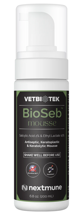 VetBiotek BioSeb Antiseptic Mousse For Dogs & Cats (200 ml) - Pet Health Care & Wellness 1