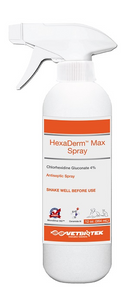 VetBiotek HexaDerm Max Antiseptic Spray For Dogs & Cats (12 oz) - Pet Health Care & Wellness 2