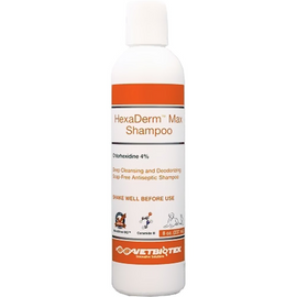 VetBiotek HexaDerm Max Soap-Free Antiseptic Shampoo For Pets - Pet Shampoo & Conditioner 1
