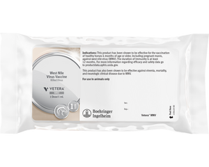 Vetera WNV West Nile Virus Vaccine - Single Dose - 2