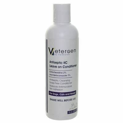 Vetergen Antiseptic KC Leave on Conditioner For Pets (8 oz) - Pet Shampoo & Conditioner 1