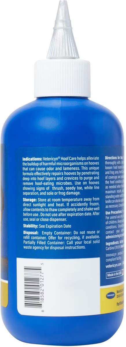 indications and storage instructions of vetericyn equine