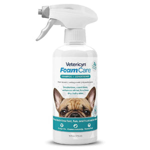 vetericyn foaming spray shampoo and conditioner