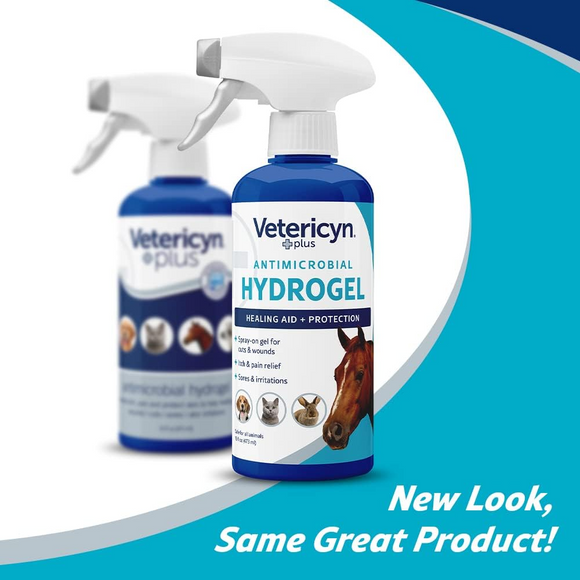 Vetericyn Plus Antimicrobial Wound & Skin Hydrogel Spray For Pets - Wound Care 11