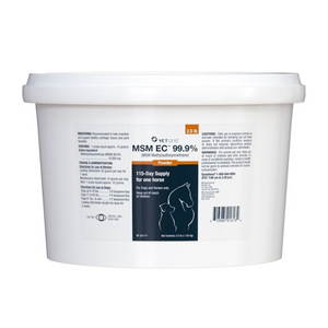 VetOne MSM EC 99.9% Supplement for Horses - 2.5 lb - Horse Joint Supplements 1