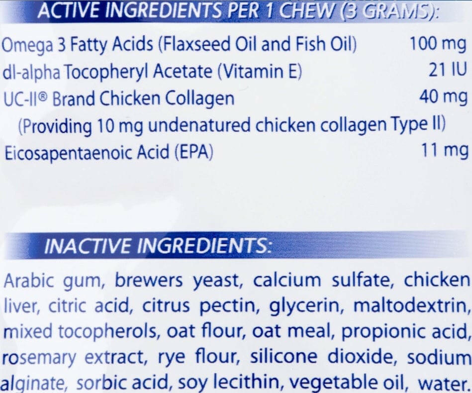 Flexadin Advanced Chews - Hip & Joint Supplement for Dogs & Cats