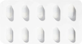 Vetoryl 30mg capsules for dogs arranged on a white surface