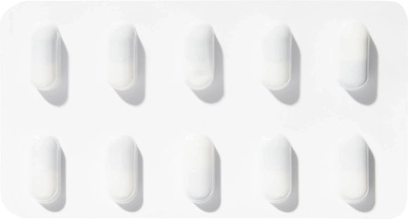 Vetoryl 30mg capsules for dogs arranged on a white surface