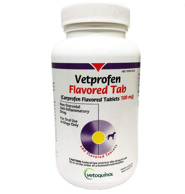 Vetprofen (Carprofen) 100mg Flavored Tablets