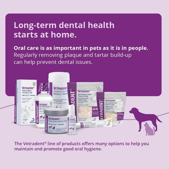 VETRADENT Dental Wipes (60 ct) - Dog Dental Care 3
