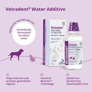 VETRADENT Water Additive (17 oz) - Dog Dental Care 2