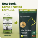 VetriScience 27+ Active Health NuCat MultiVitamin Chews for Cats (30 Soft Chews) - Cat Supplements & Vitamins 5
