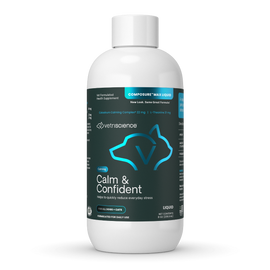VetriScience Composure Liquid Calming Supplement for Cats & Dogs (8 oz) - Dog Supplements & Vitamins 1