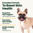 VetriScience Derma Strength Skin & Coat Supplement for Dogs (70 soft chews) - Dog Supplements & Vitamins 4