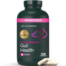 VetriScience Extra Strength Gut Health Vetri Mega Probiotic Capsules for Dogs & Cats - 120 capsules - Dog Supplements &