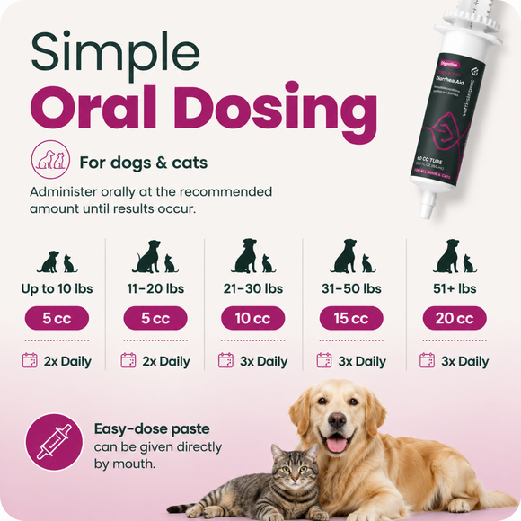 VetriScience Fast Balance G.I. Paste Gastrointestinal Support for Cats & Dogs (35 cc) - Dog Supplements & Vitamins 5