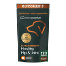 VetriScience GlycoFlex 3 Extra Strength Healthy Hip & Joint Chews for Dogs Chicken Flavor (120 Soft Chews) - Dog