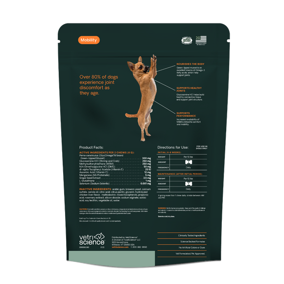 VetriScience GlycoFlex 3 Joint Supplement for Small Dogs (60 soft chews) - Dog Supplements & Vitamins 4