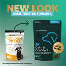 VetriScience Golden Years Calm & Confident Behavior Chew Supplement for Senior Dogs (60 chews) - Dog Supplements &