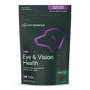 VetriScience Golden Years Clear and Bright Eye Health for Senior Dogs (60 soft chews) - Dog Supplements & Vitamins 1